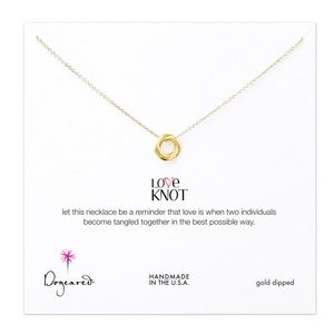 Dogeared Love Knot Necklace